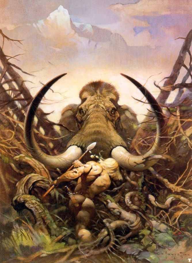 Frank Frazetta The Mammoth